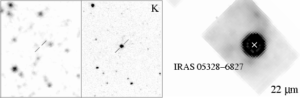 IRAS05328-6827 closeup