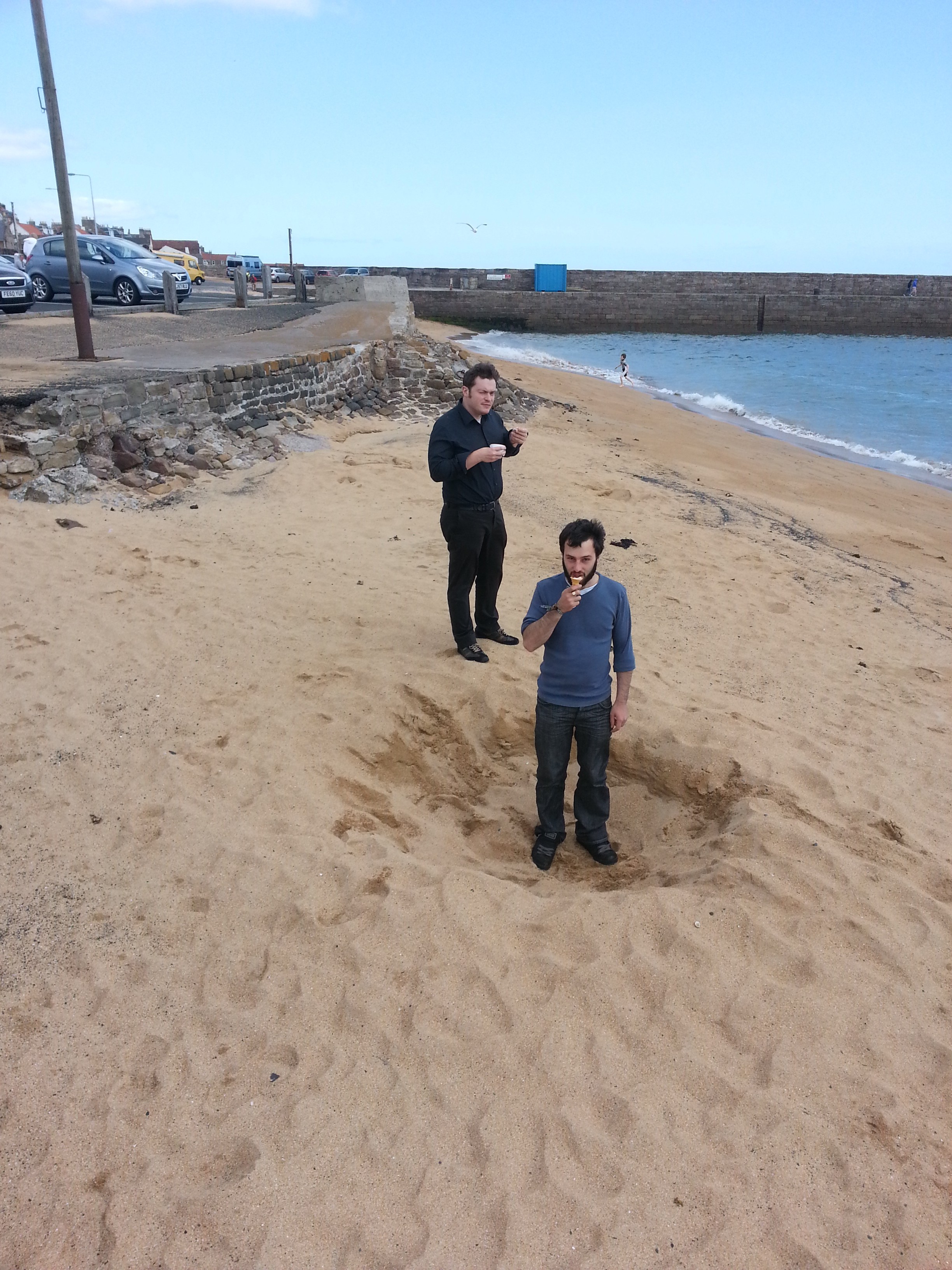 Andrea Cristini A.K.A Dr.Dre (the one in the hole)